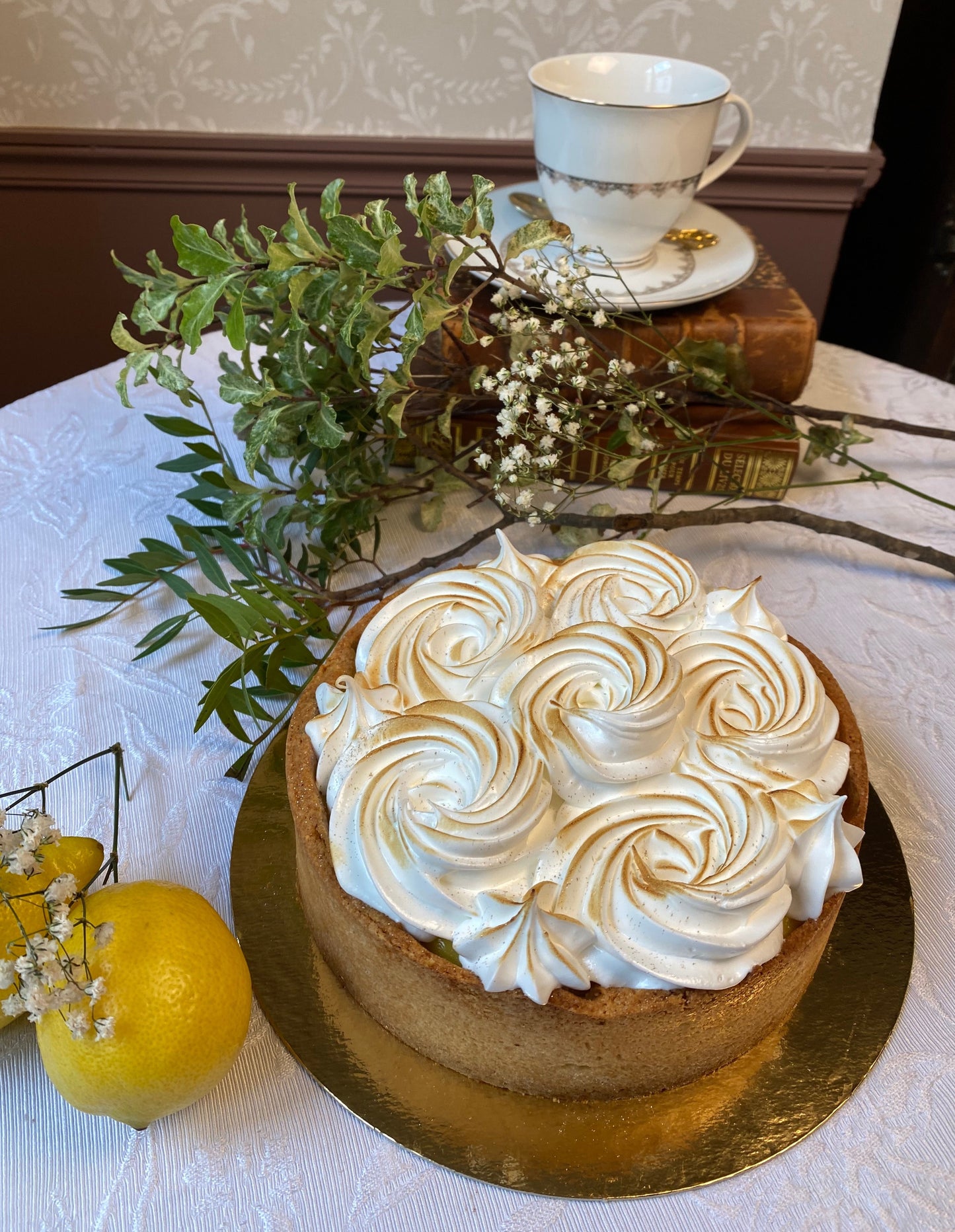 La Tarte au citron meringuée
