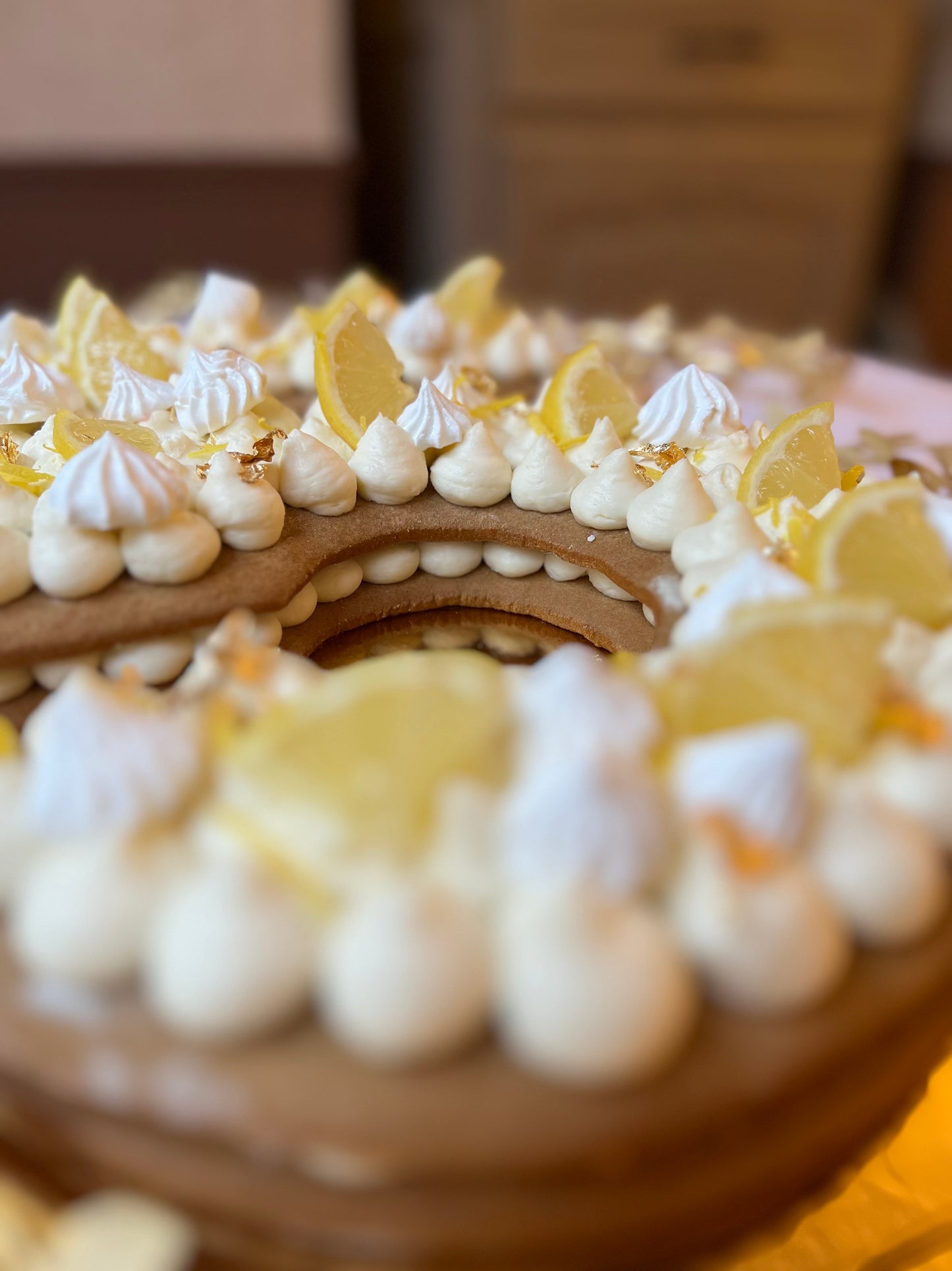 Letter & Number Cake
