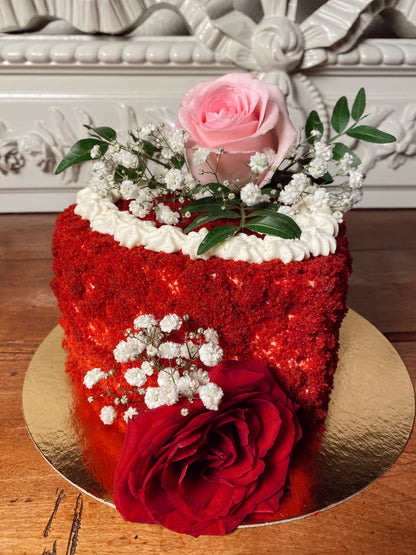 Velvet Cake Saint Valentin